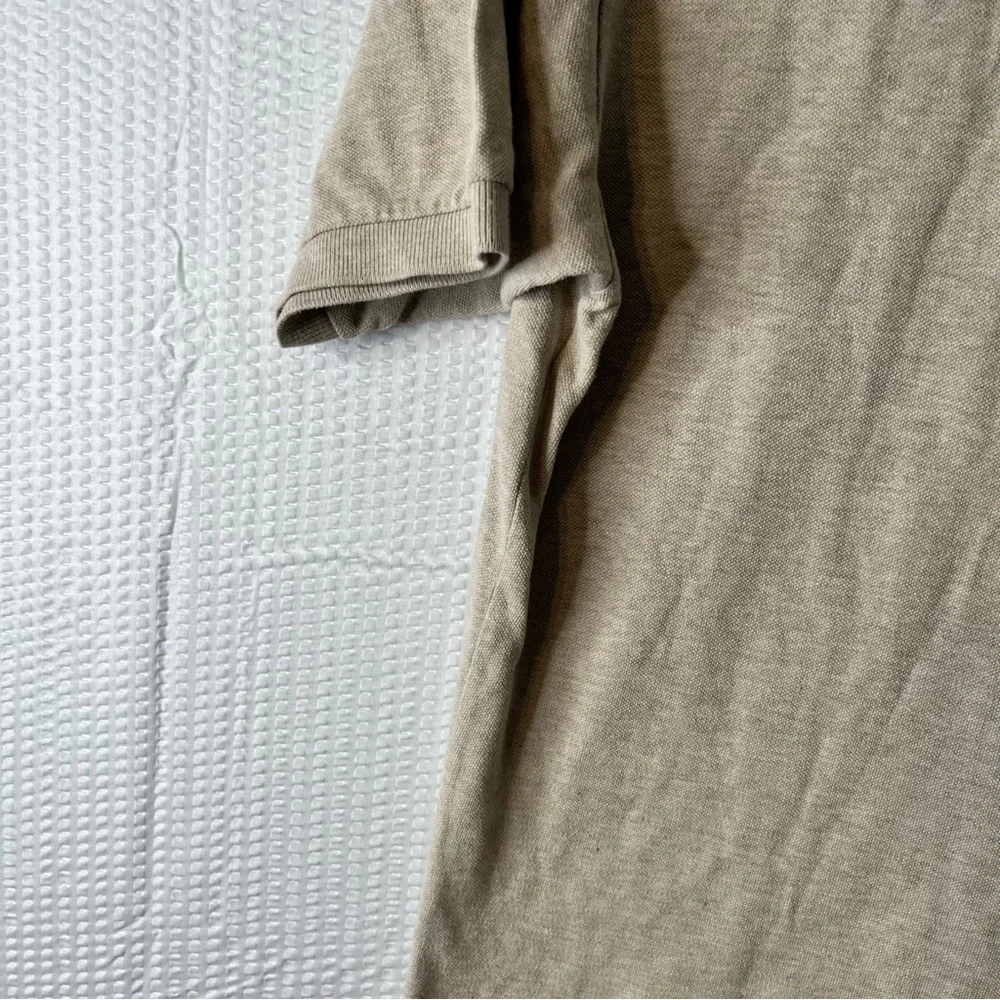 Polo Ralph Lauren Beige Cotton Polo Size M